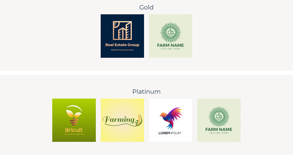 Responsive Sponsors Showcase